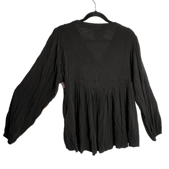 KNOX Rose Bohemian Embroidered Peasant Blouse small - Picture 4 of 14